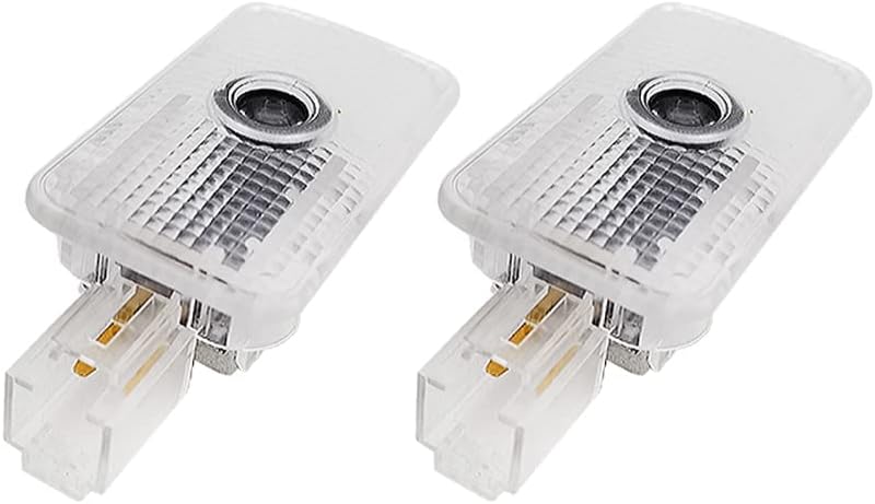 uunonaha 2 pcs Non-Fading LED Car Door Logo Lights Courtesy Projector Laser Welcome Light Ghost Shadow Forester Outback Ascent Legacy Accessories Puddle lamp Compatible with Forester Outback Ascent Legacy - Image 5